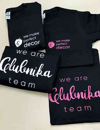 Футболки с логотипом компании. Корпоративная одежда. Черновцы