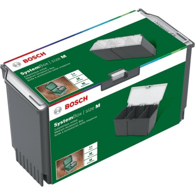 Ящик для інструментів Bosch SystemBox M, 235x105x133мм, 0.2кг (1.600.A01.V7R) Вінниця - фото 3