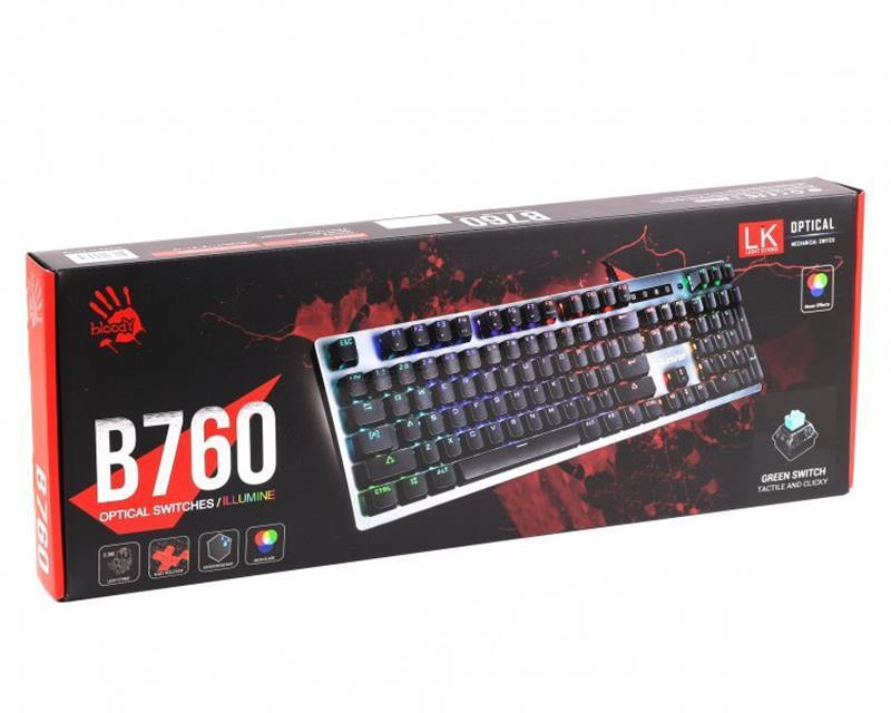 Клавіатура A4Tech B760 Bloody Grey Сірий Харків - фото 6