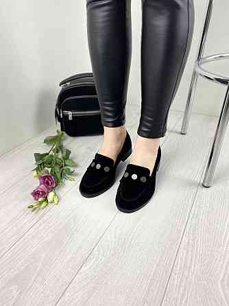 VIKTTORIO Туфлі жіночі VIKTTORIO ЖАЗИНА чорні (весна-осінь, замша натуральна) (2700) Коломия