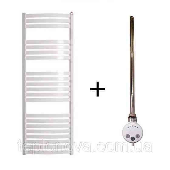 Электрический Полотенцесушитель Белый Плоский 1460х500 Terma Dorota Черновцы