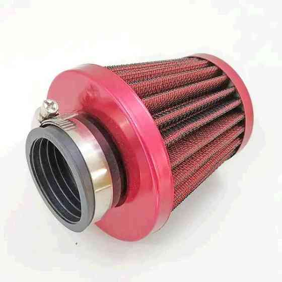Фильтр воздушный (нулевик) Ø35mm (бордо , прямой) Мукачево
