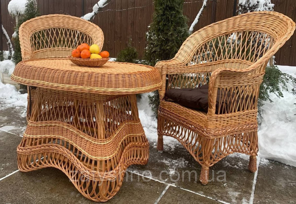 Набор плетеной мебели  для двоих Киев - изображение 4