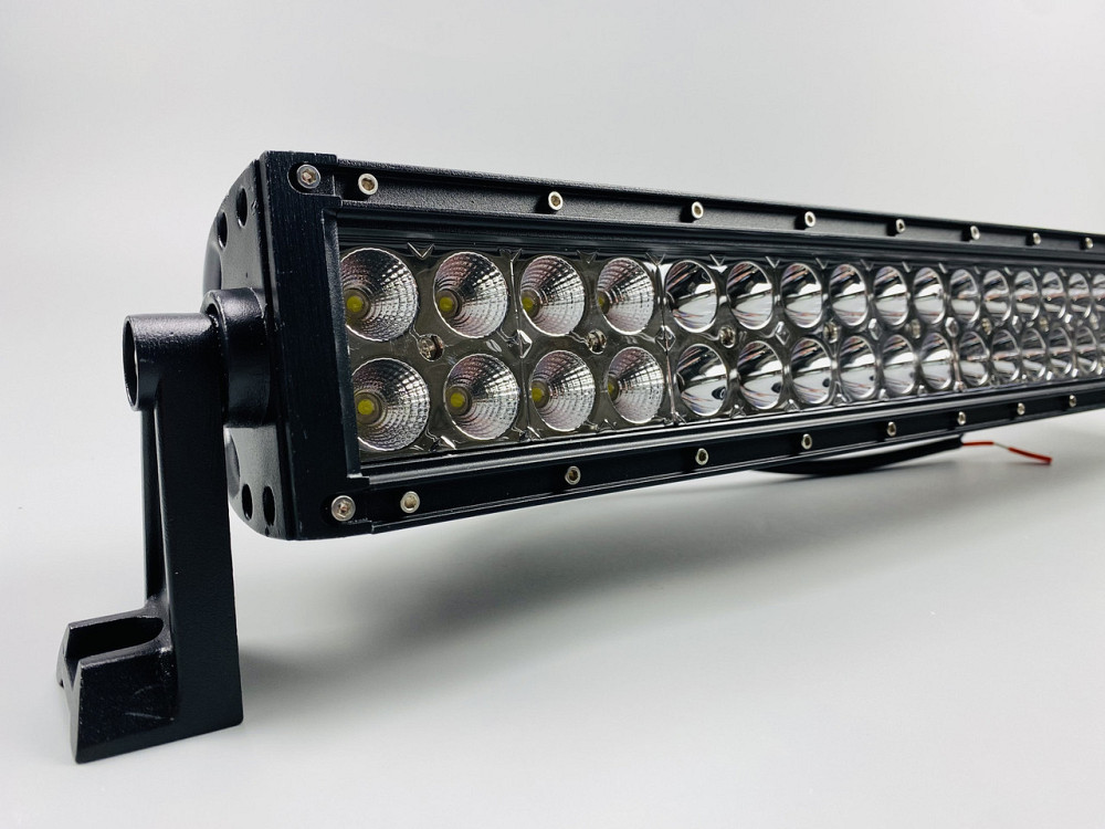 Світлодіодна панель до вантажівки додаткове світло Фара LED BAR прямокутна 120W Мукачево - фото 5