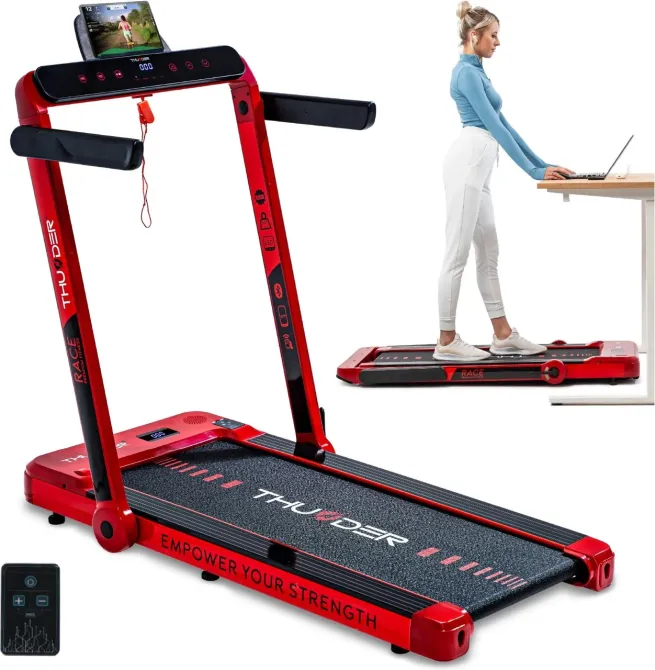 Беговая дорожка Thunder RACE-RED Bieżnia Elektryczna Do Biegania Składana Киев - изображение 1