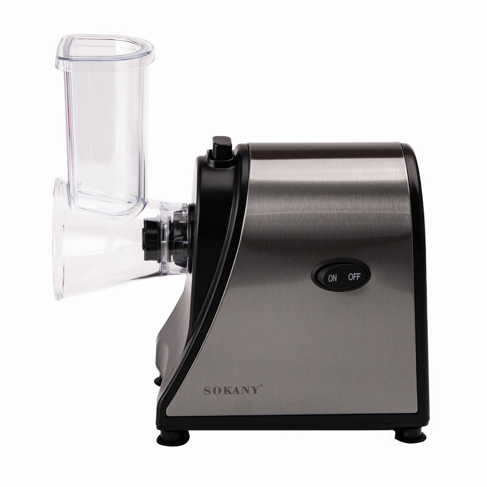 Sokany Овочерізка Sokany Lugi електрична 1000 Вт 6 в 1 з 5 насадками багатофункціональна SK-117 Коломыя - изображение 3