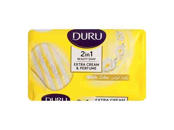 Мило туалетне 100г 2в1 Білий лотос ТМ DURU Київ