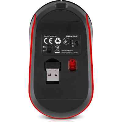 Мышка REAL-EL RM-470W Wireless/Bluetooth Dark Gray (EL123200049) Винница