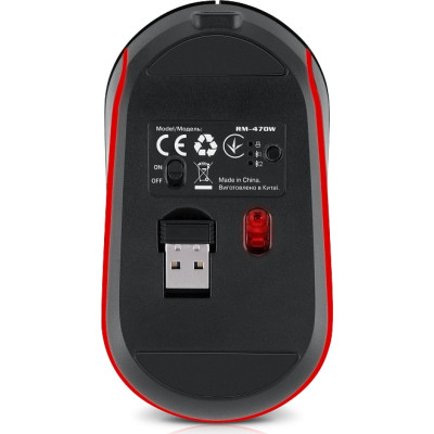 Мышка REAL-EL RM-470W Wireless/Bluetooth Dark Gray (EL123200049) Винница - изображение 3