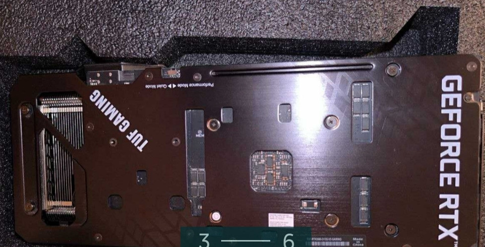 Відеокарта Asus TUF Gaming RTX3060 12GB LHR Київ - фото 4