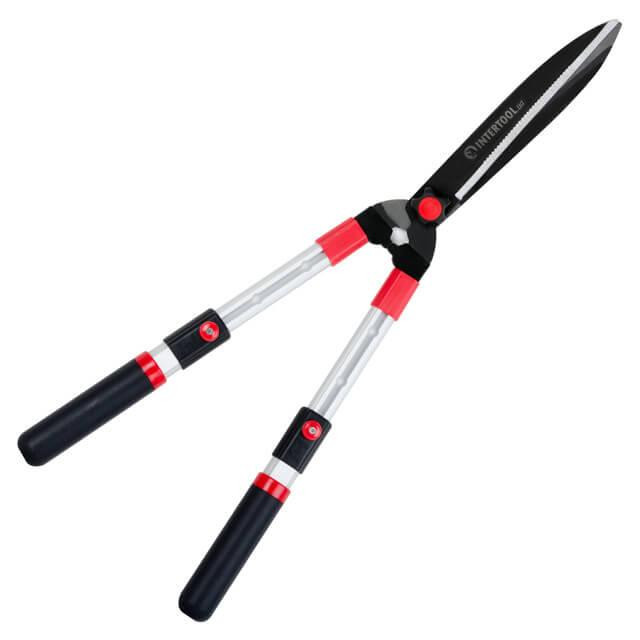 Ножиці садові, 600-710 мм, телескопічні ручки INTERTOOL FT-1117 Київ - фото 2
