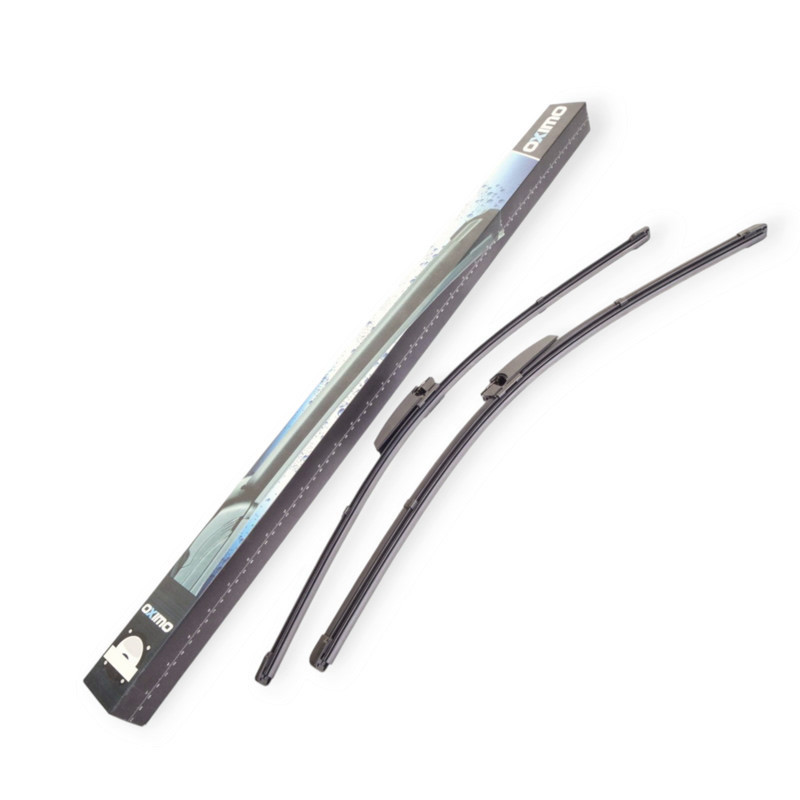 Щетки oximo модельные безкаркасные (к-т 2шт) e-type 600 + 575 мм дворника Мукачево - изображение 2