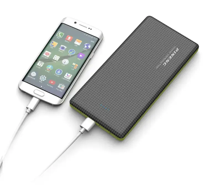 Зовнішній акумулятор Power Bank Pineng PN-917 20000mAh (Чорний) Вінниця - фото 9