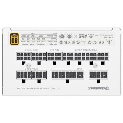 Блок питания Gamemax 750W (GX-750 PRO WH(ATX3.1PCIe5.1)) Винница - изображение 6