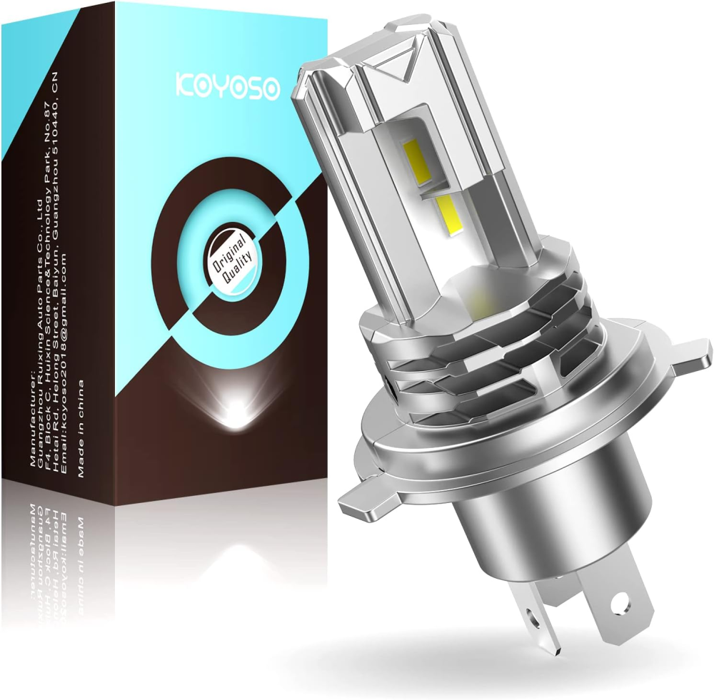 Світлодіодні лампи для фар KOYOSO H4 80W Луцьк - фото 1