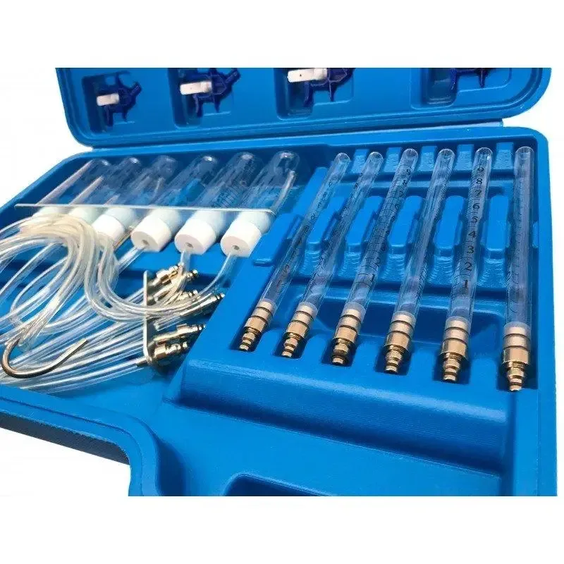 Набір манометрів для діагностики дизельного палива VERKE вимірювач тиску палива тестер палива в кейсі для СТО Львів - фото 4