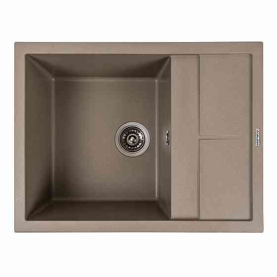 VALESO Гранітна мийка для кухні VALESO LOTOS 6550 матова Титан Киев