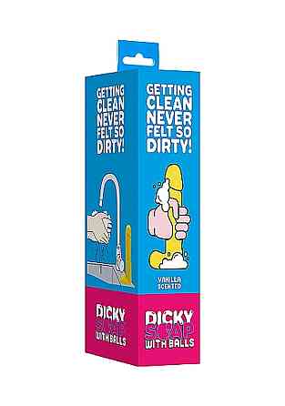 Милко у формі пеніса Dicky Soap With Balls - Vanilla Sex Aura Київ
