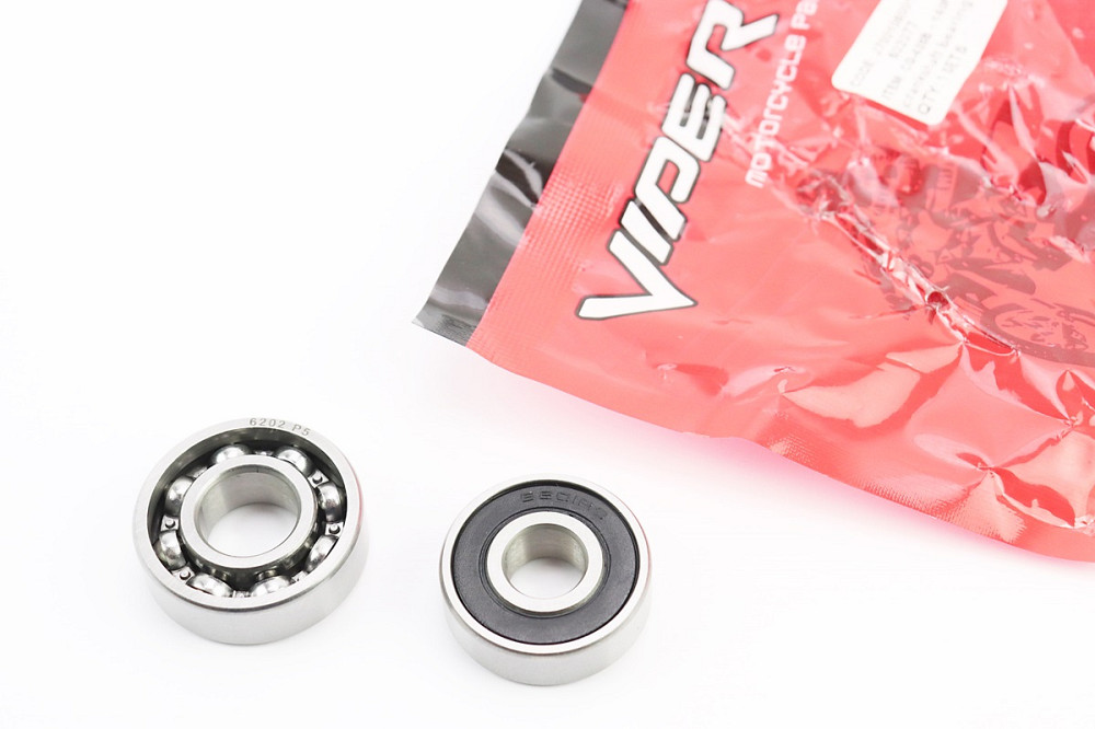 Підшипник 6201 2RS (12x32x10) + 6202 (15x35x11) колінвал к-кт 2шт HONDA GX35 (CG438) - 4Т Київ - фото 1