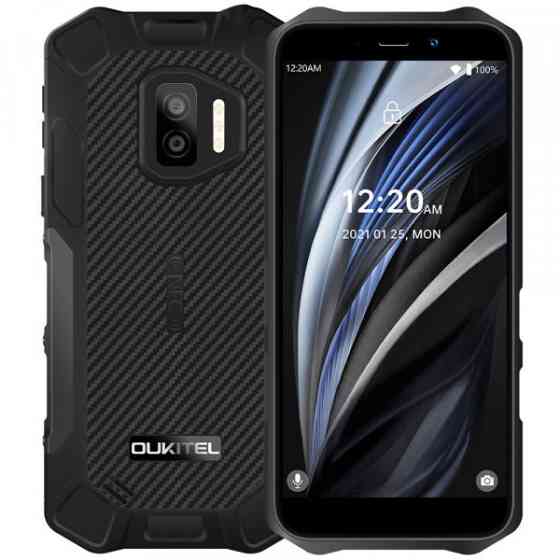 Смартфон Oukitel WP12 Pro 5.5" HD+ /4 GB / 64 GB / MTK6762D / 4000 mAh / 13+5Мп / IP68 Black (6931940701631) Київ