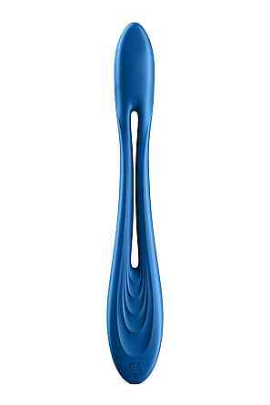Універсальний гнучкий вібратор для пар Satisfyer Elastic Game Dark Blue Sex Aura Київ