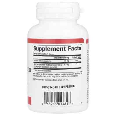 Вітамінно-мінеральний комплекс Natural Factors Кверцетин біоактивний високопоглинається, 50 мг, Bioactive Que (NFS01381) Вінниця