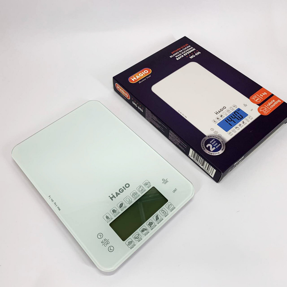 Ваги вага для кухні MAGIO, Кухонні ваги міні, Точні електронні ваги для товарів кулінара KZ-26 Львів - фото 11
