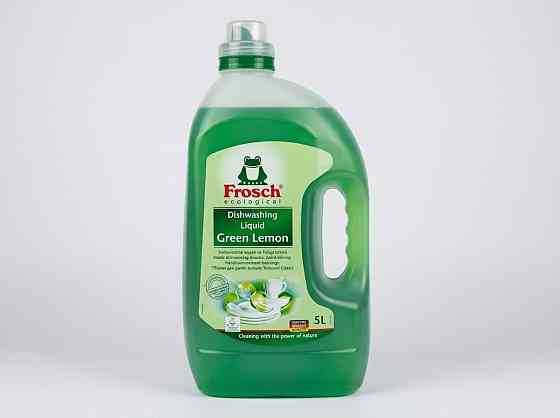 Засіб для миття посуду FROSCH Зелений лимон 5 л Київ