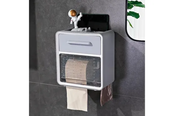 Навесной органайзер-держатель для туалетной бумаги с полкой и отделениями для салфеток,бумаг,пакетов Коломыя