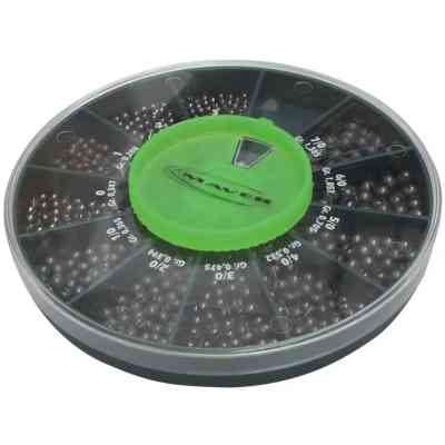 Грузило Maver набір Scatola Pallini Supercalibrati 250g 3-7/0 (1300.34.49) Винница