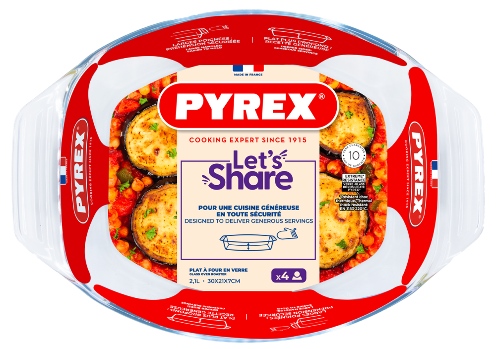 Форма для запікання Pyrex, 30х21х7 см (2.1 л) (7092338) Київ - фото 5