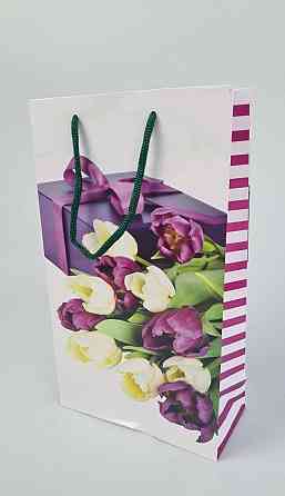 Бумажный пакет подарочный Средний 17/26/8(артSV-142 ) (12 шт) Харьков