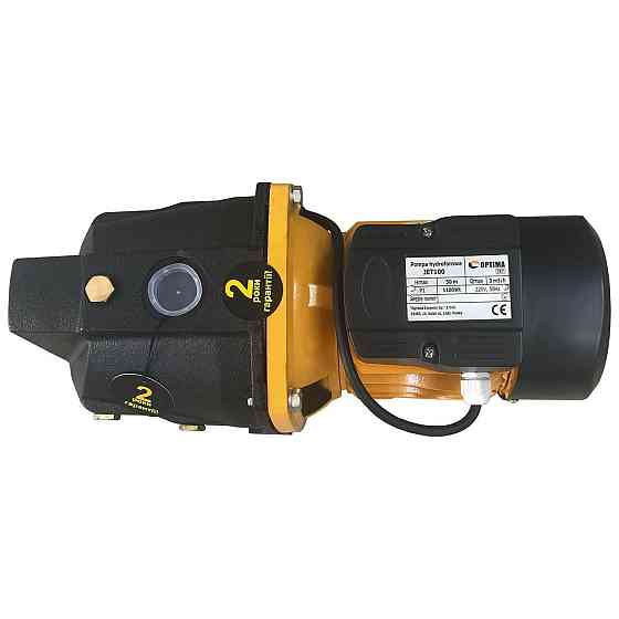 Насос центробежный Optima JET100 1,1кВт чугун длинный (000005347) Киев