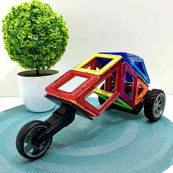 Конструктор магнітний Limo Toy Транспорт 32 деталі (LT3006) Чернигов