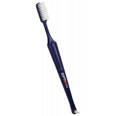 Зубная щетка Paro Swiss S43 мягкая синяя (7610458007099-dark-blue) Винница