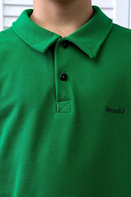 Джемпер-поло для хлопчика темно синій, зелений, індиго, червоний топ Крохатушка одяг Київ - фото 5