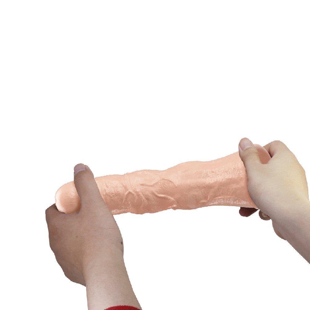 Подовжуюча насадка на член - Pretty Love Extension Penis Sleeve Flesh, 28 см Sex Aura Київ - фото 8