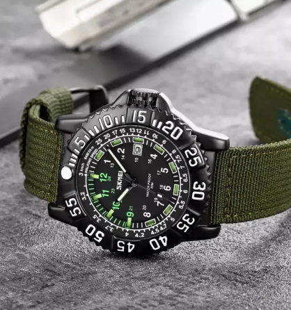 Мужские наручные часы Skmei 9281 Зеленый Киев