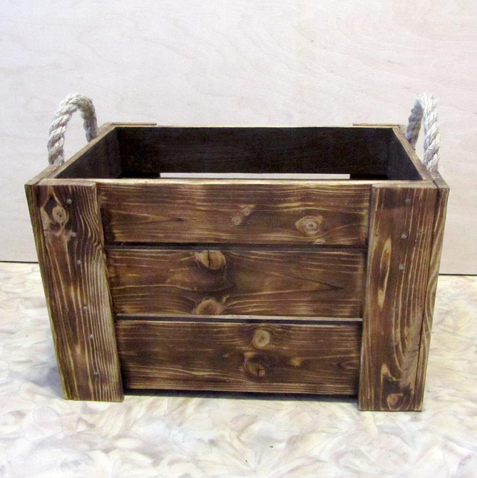 Інтер'єрний декоративний ящик "Афула" капучино Миколаїв - фото 3