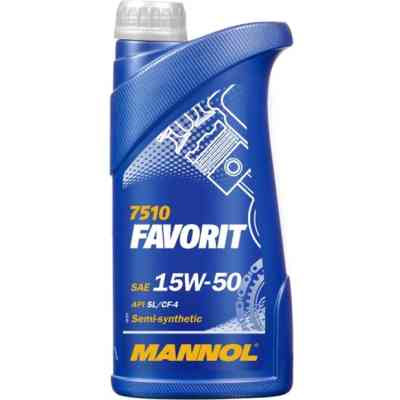 Моторное масло Mannol FAVORIT 1л 15W-50 (MN7510-1) Винница