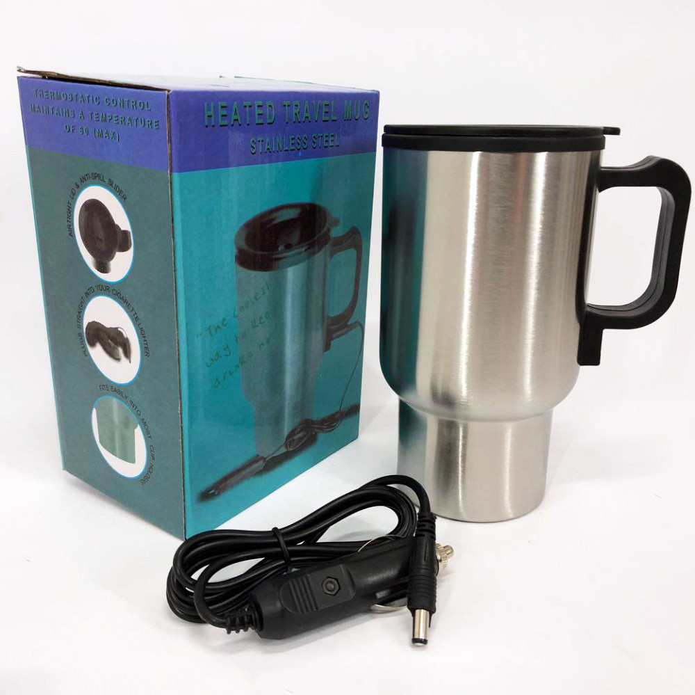 Автомобільний термокухоль з підігрівом CUP 2240 від прикурювача 12V FH-38 Львів - фото 8