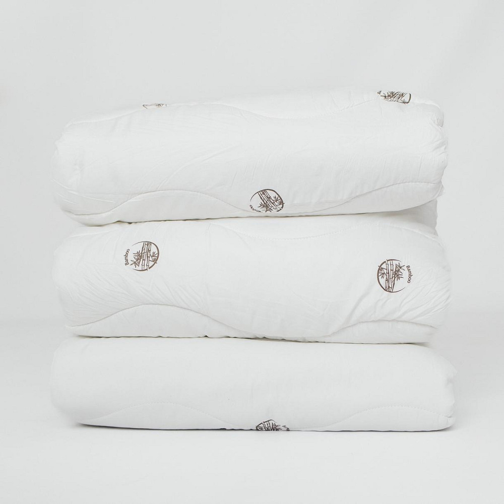 Гипоаллергенное одеяло из Бамбука, Чехол - Поликотон, Белый, 200/215 Киев - изображение 2