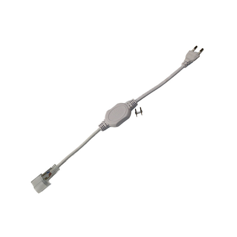 Коннектор для неону  AC to DC 220 В  14х25 мм з драйвером-регулятором, 50 см Дніпро - фото 1