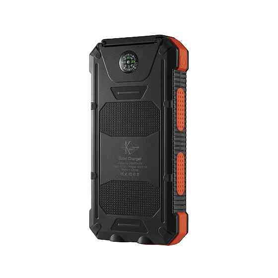 УМБ PowerBank с солнечной панелью, повербанк КВАНТ SC17-2 20000mAh Киев