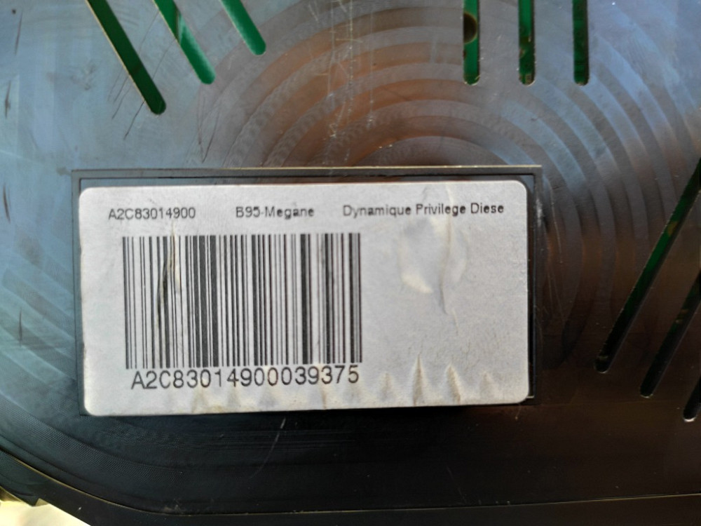 Панель приладів (спідометр) Renault Megane III 1.5 dci 2008-2015 (248101992R) Ковель - изображение 3