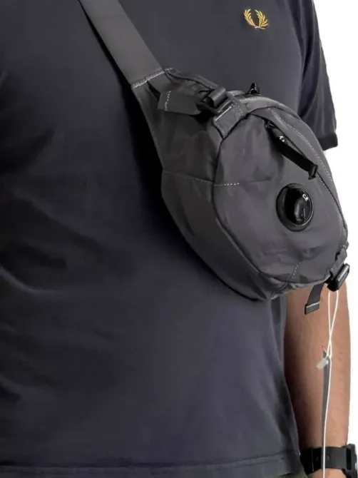 Поясная сумка C.P. Company Nylon B Crossbody Pack серый Запорожье - изображение 1