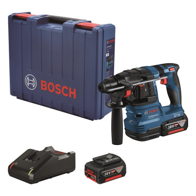 Перфоратор Bosch GBH 185-LI, 18В, SDS-Plus, 1.9Дж, безщітковий, 2х4.0Ah (0.611.924.021) Вінниця - фото 1