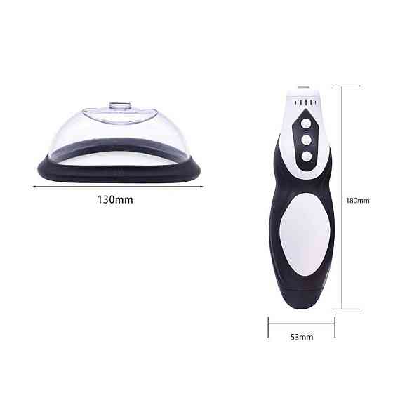 Автоматическая вакуумная помпа для вульвы Passion Pump Sex Aura Киев