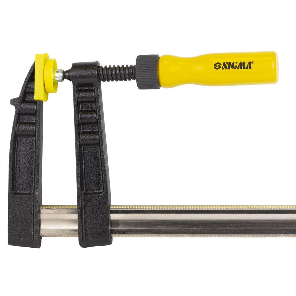 Струбцина столярная тип F 1000×120мм DIN 5117 SIGMA (4242491) Ровно - изображение 2