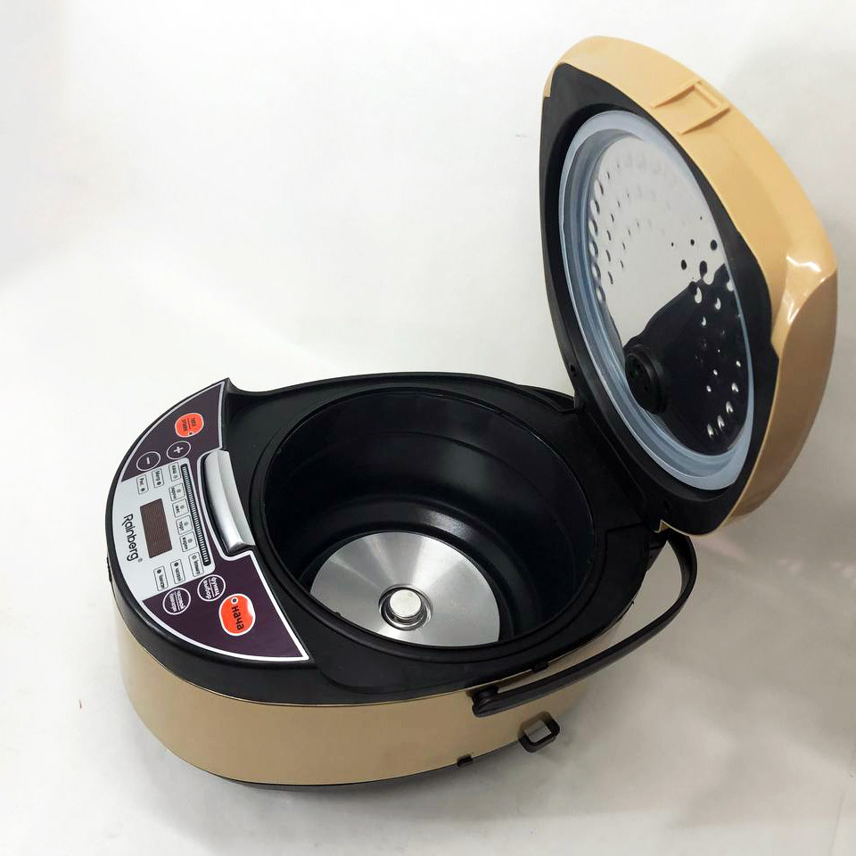 Мультиварка п'ять літрів Rainberg RB-6207 1500 Вт 6 л, Хороша бюджетна мультиварка 5 л BL-87 Львів - фото 3